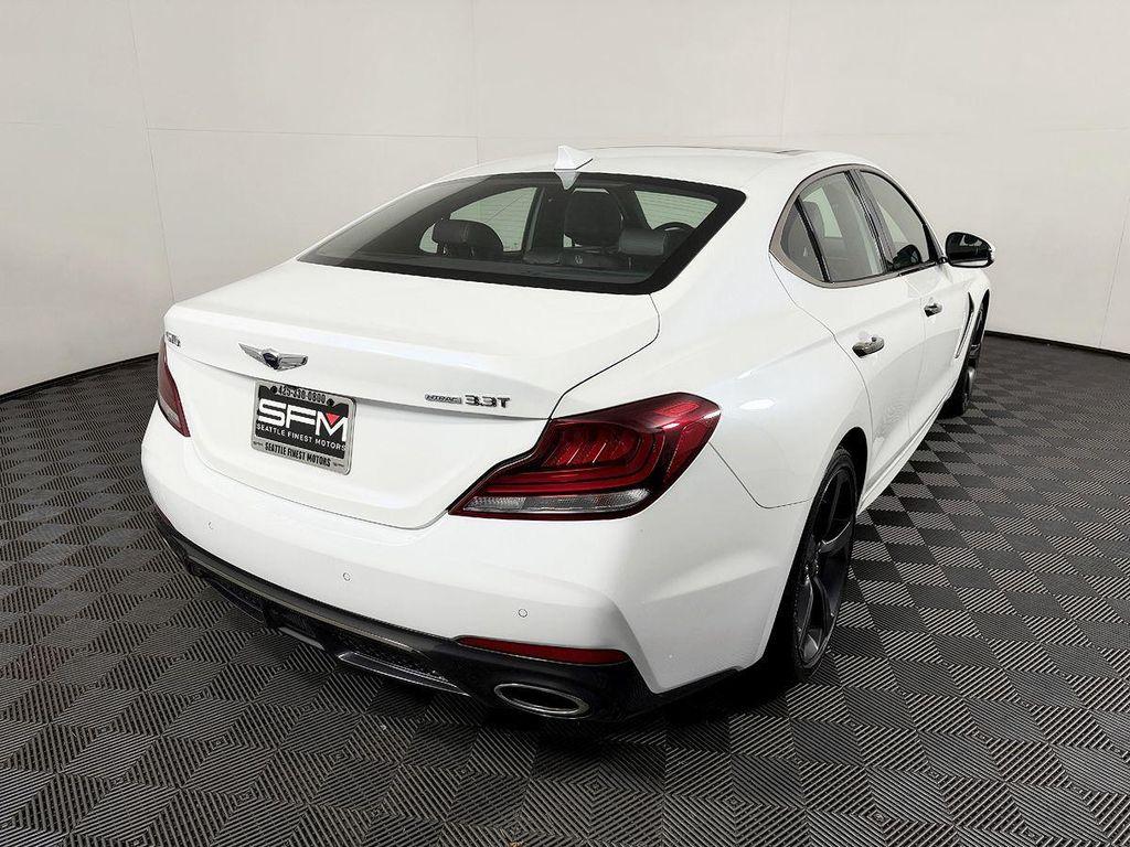used 2021 Genesis G70 car, priced at $27,999