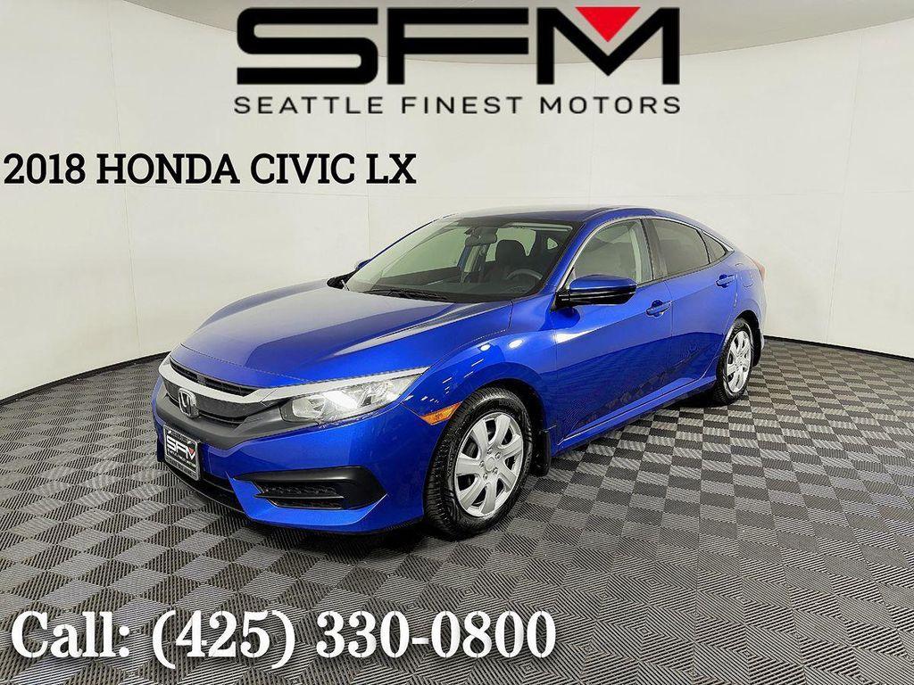 used 2018 Honda Civic car, priced at $16,900