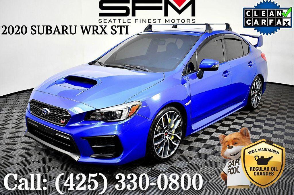 used 2020 Subaru WRX STI car, priced at $29,900