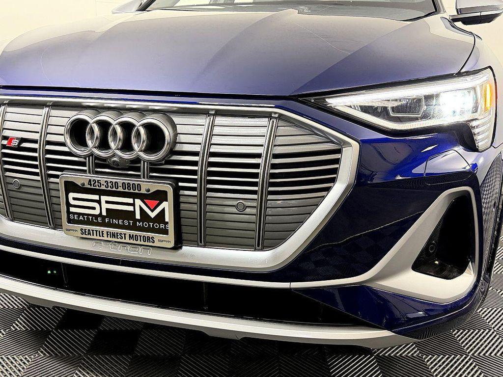 used 2022 Audi e-tron S car, priced at $36,999