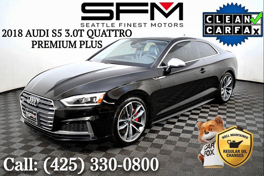 used 2018 Audi S5 car, priced at $27,800