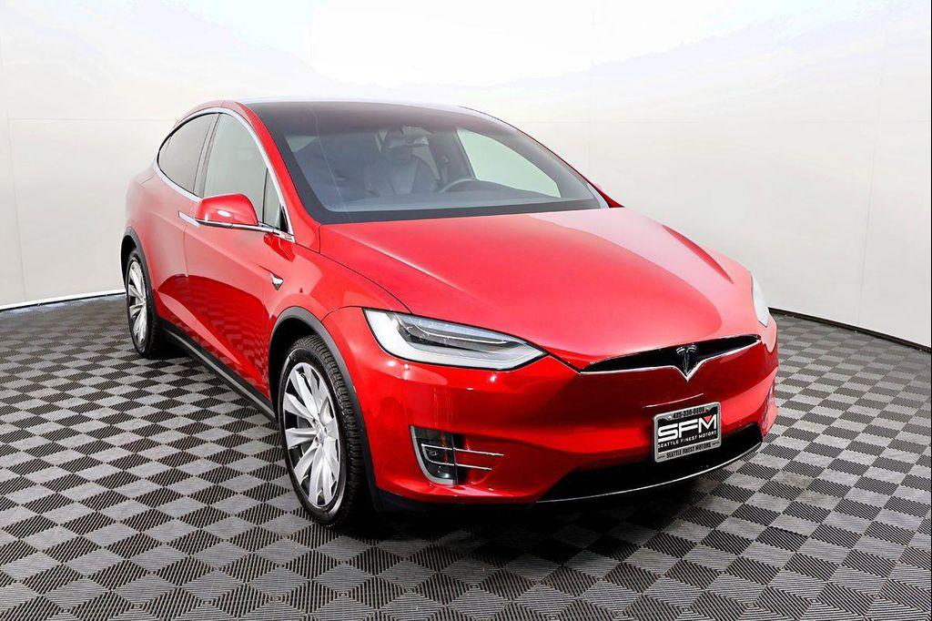 used 2020 Tesla Model X car, priced at $38,999