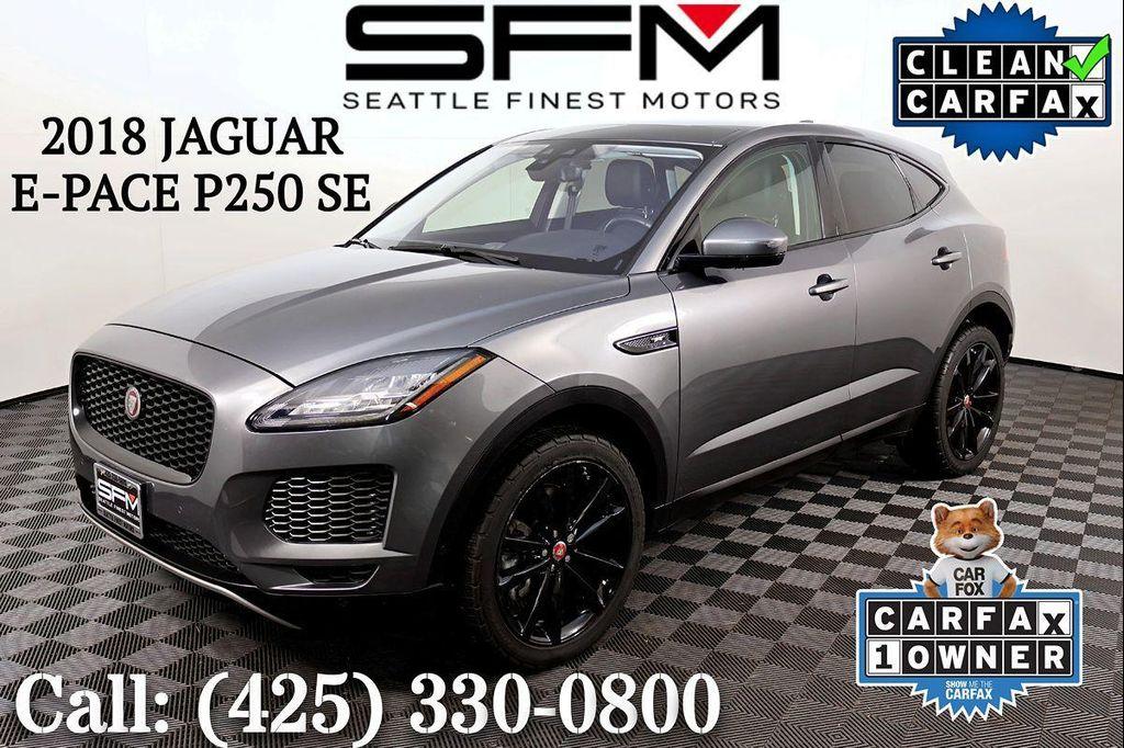 used 2018 Jaguar E-PACE car, priced at $16,500