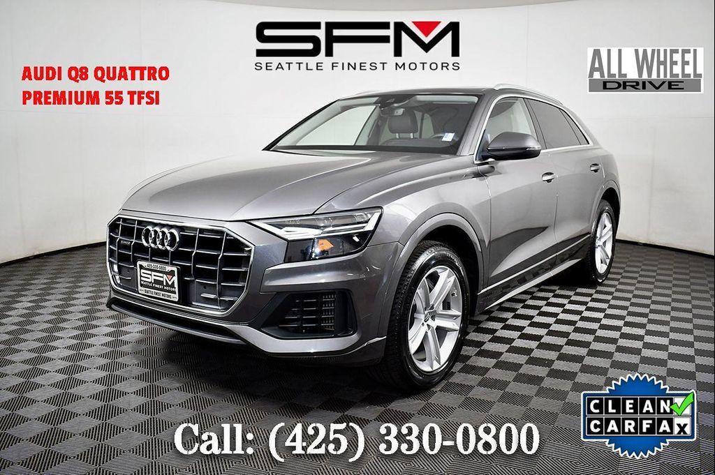 used 2019 Audi Q8 car, priced at $27,999