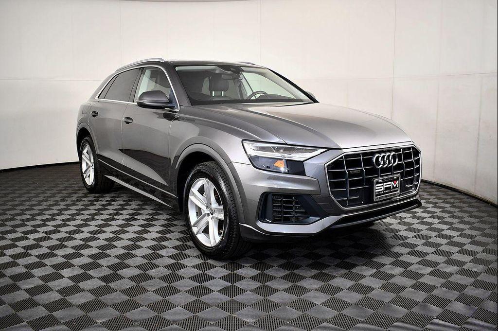used 2019 Audi Q8 car, priced at $27,999