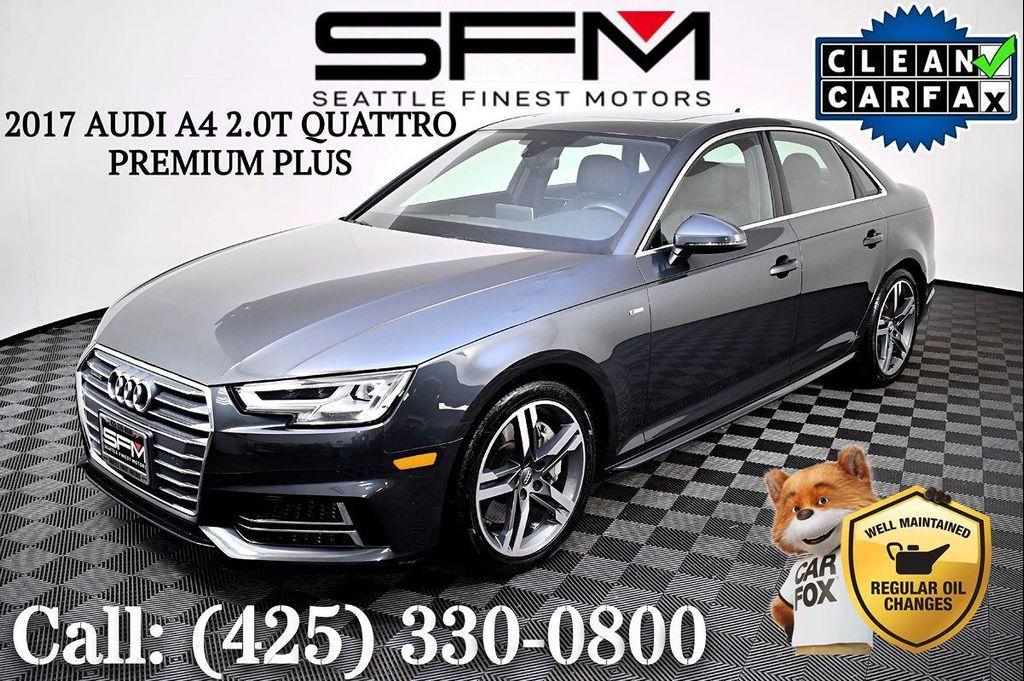 used 2017 Audi A4 car, priced at $18,999