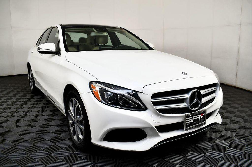 used 2016 Mercedes-Benz C-Class car, priced at $14,999