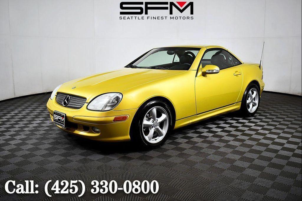 used 2001 Mercedes-Benz SLK-Class car, priced at $7,995