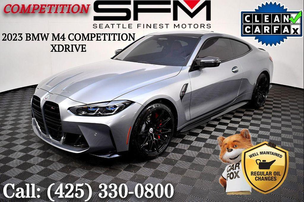 used 2023 BMW M4 car, priced at $62,500