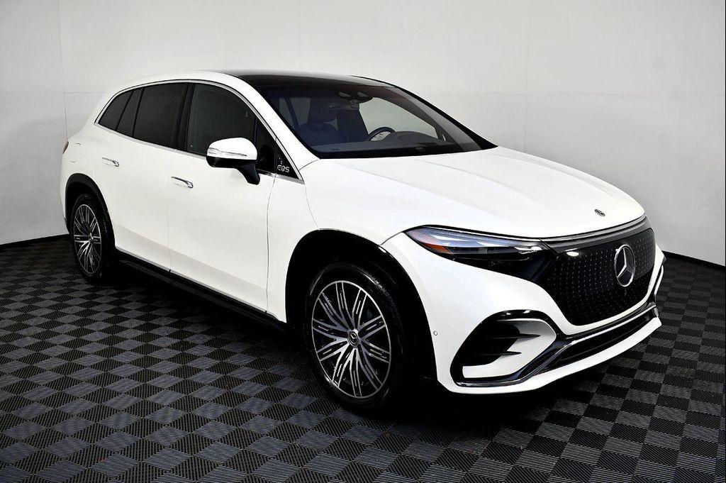 used 2023 Mercedes-Benz EQS 580 car, priced at $63,999
