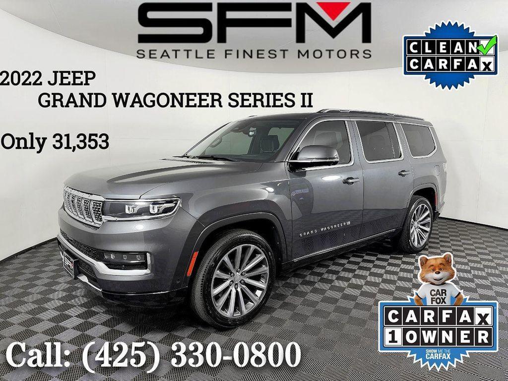 used 2022 Jeep Grand Wagoneer car, priced at $52,000