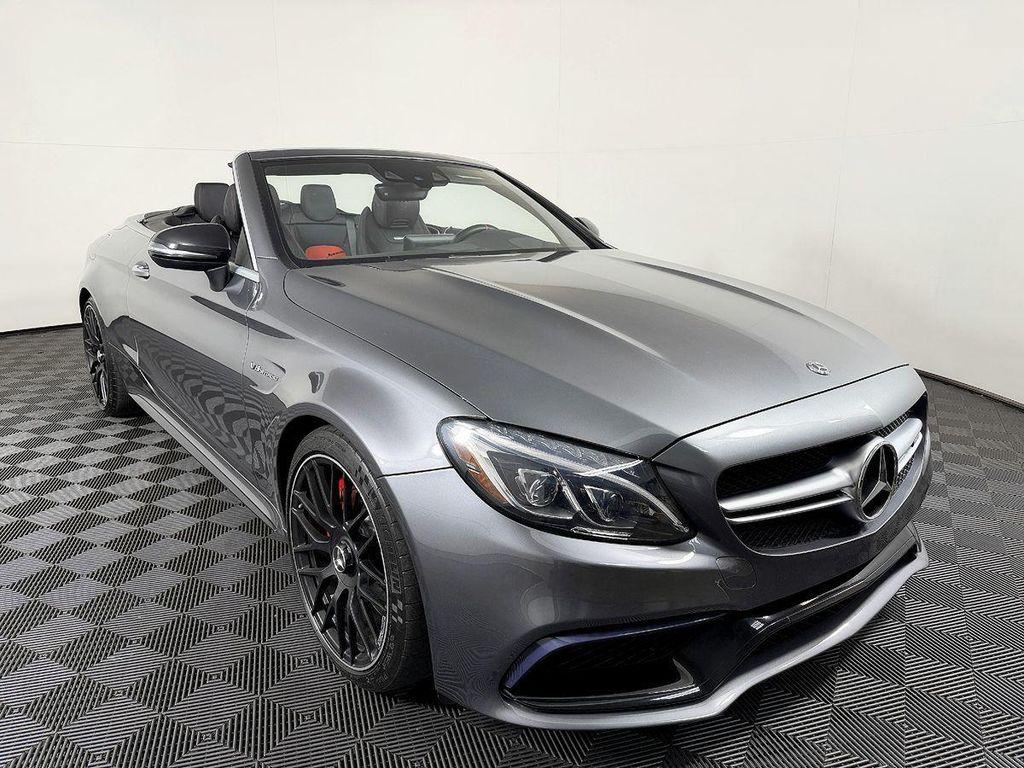 used 2018 Mercedes-Benz AMG C 63 car, priced at $36,995