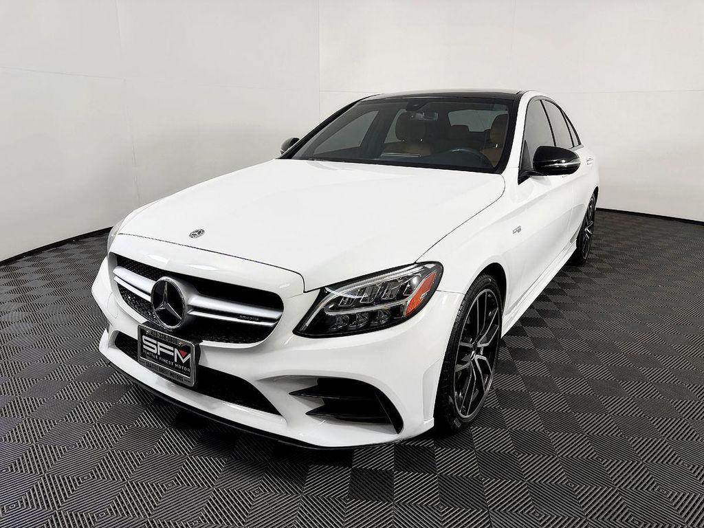 used 2019 Mercedes-Benz AMG C 43 car, priced at $29,998