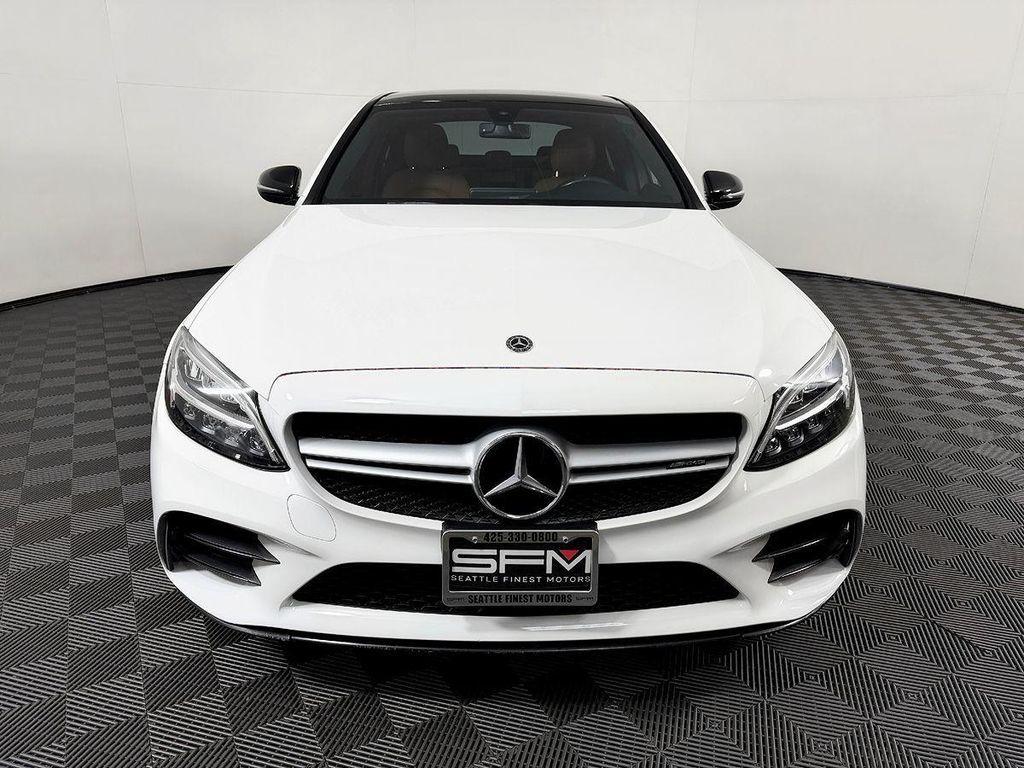 used 2019 Mercedes-Benz AMG C 43 car, priced at $29,998
