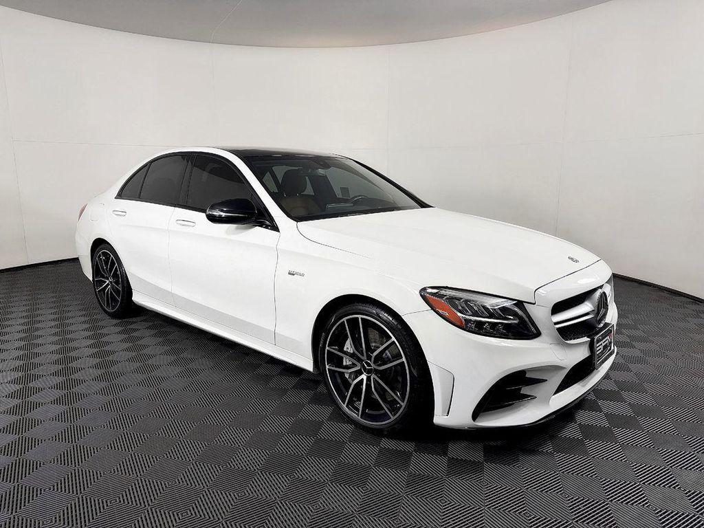used 2019 Mercedes-Benz AMG C 43 car, priced at $29,998