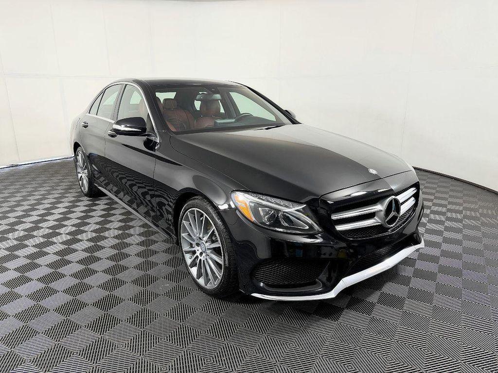 used 2015 Mercedes-Benz C-Class car, priced at $17,950