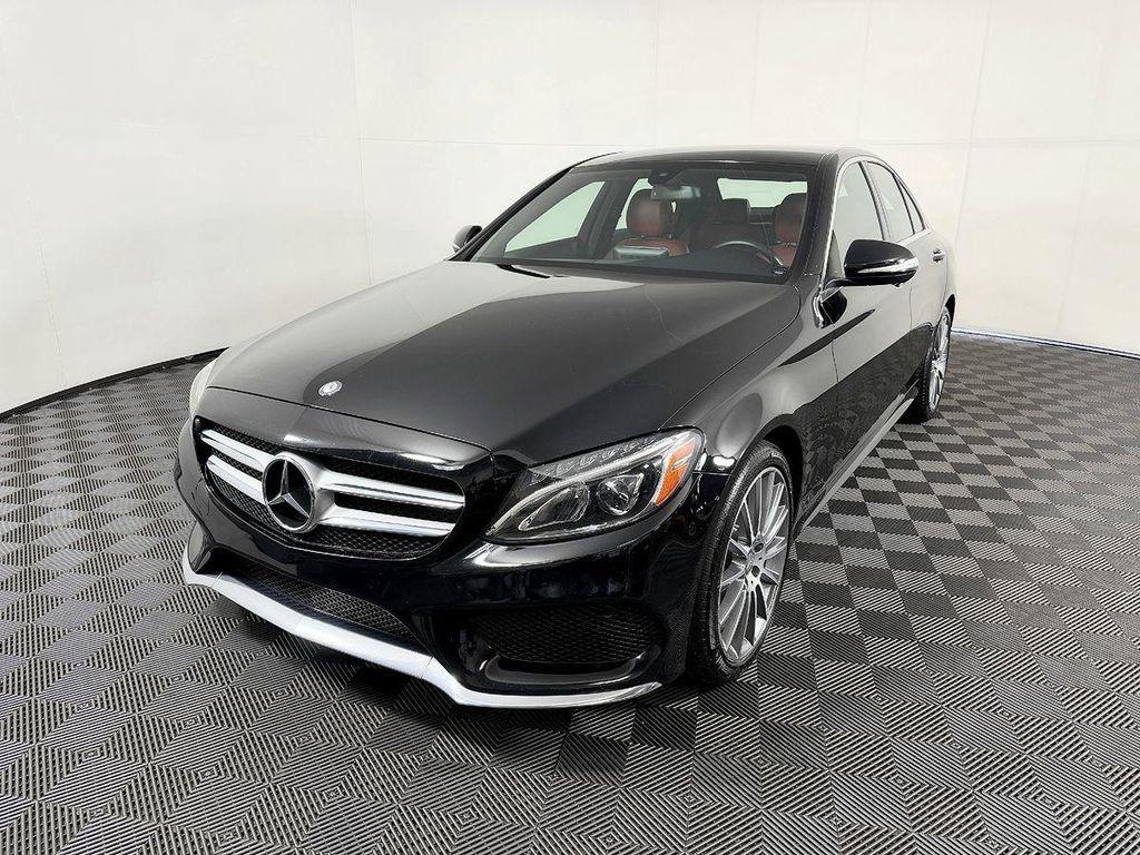 used 2015 Mercedes-Benz C-Class car, priced at $17,950