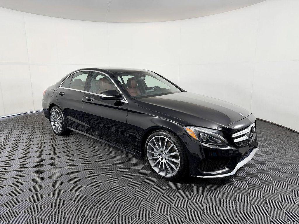 used 2015 Mercedes-Benz C-Class car, priced at $17,950