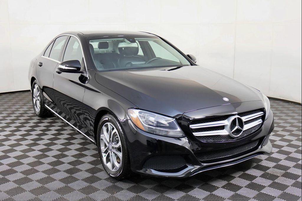 used 2015 Mercedes-Benz C-Class car, priced at $13,898