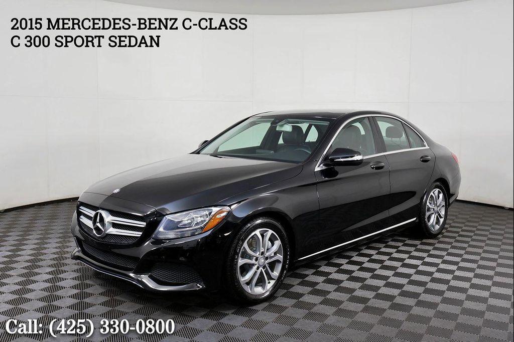 used 2015 Mercedes-Benz C-Class car, priced at $13,898