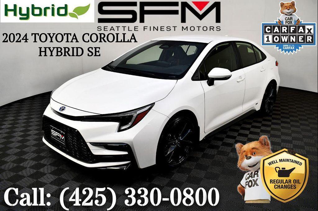 used 2024 Toyota Corolla Hybrid car, priced at $19,800