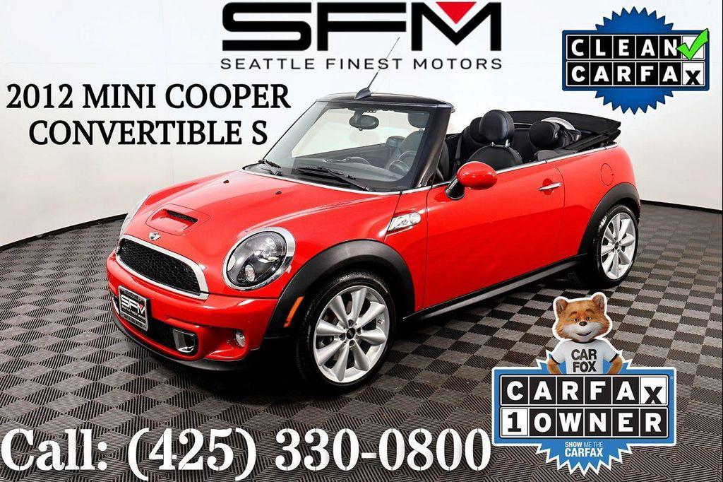 used 2012 MINI Cooper S car, priced at $11,500