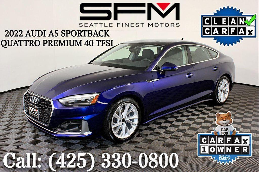 used 2022 Audi A5 Sportback car, priced at $31,000