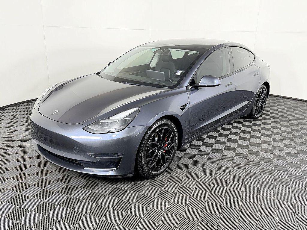 used 2022 Tesla Model 3 car, priced at $27,999
