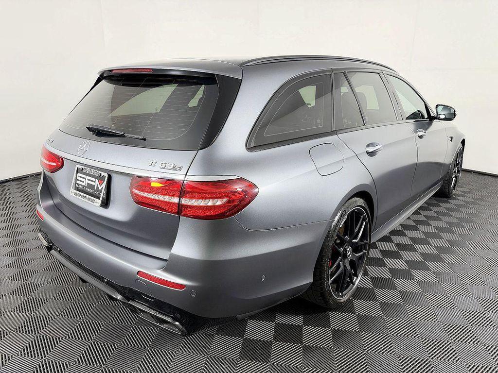 used 2018 Mercedes-Benz AMG E 63 car, priced at $89,999