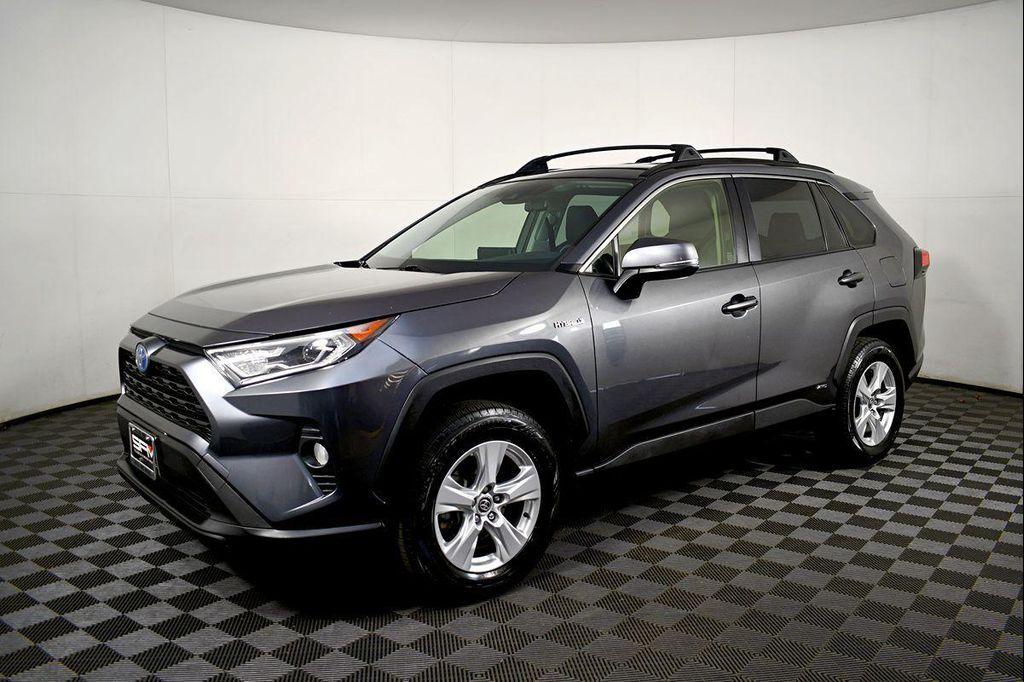 used 2021 Toyota RAV4 Hybrid car, priced at $15,499