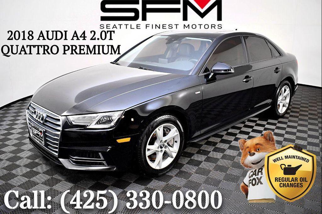 used 2018 Audi A4 car, priced at $13,999