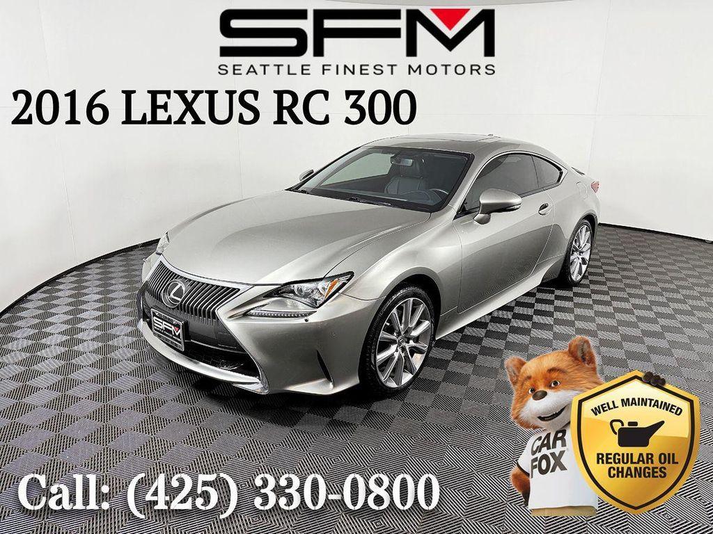 used 2016 Lexus RC 300 car, priced at $21,956