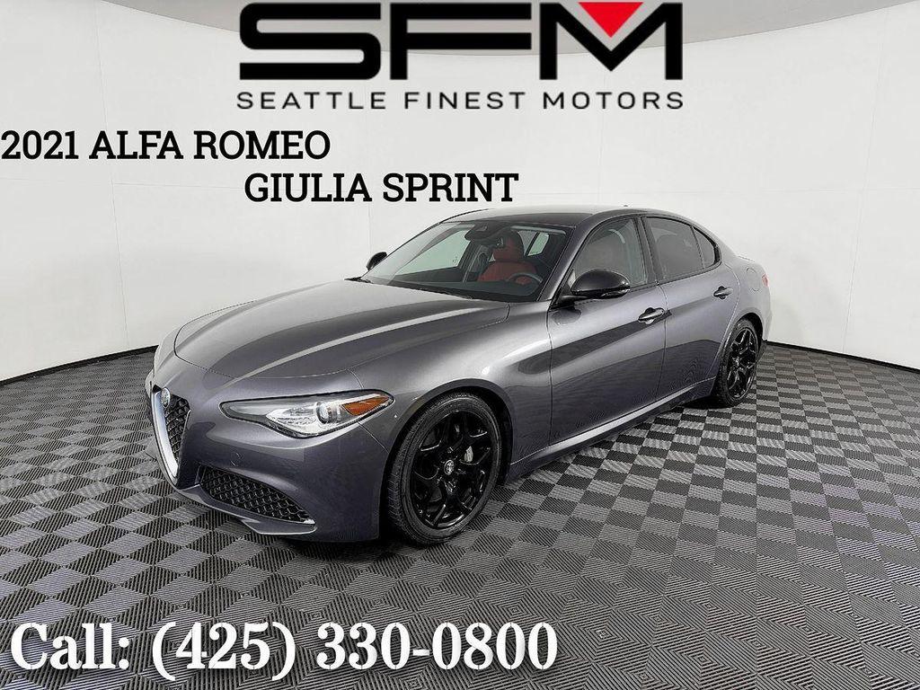 used 2021 Alfa Romeo Giulia car, priced at $21,000
