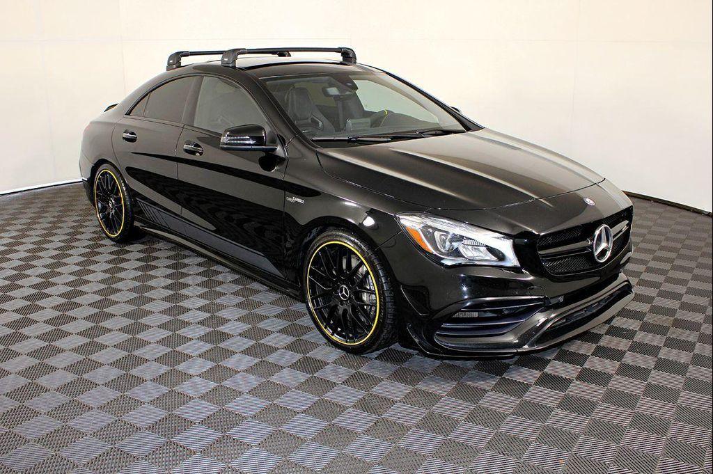 used 2018 Mercedes-Benz AMG CLA 45 car, priced at $24,999