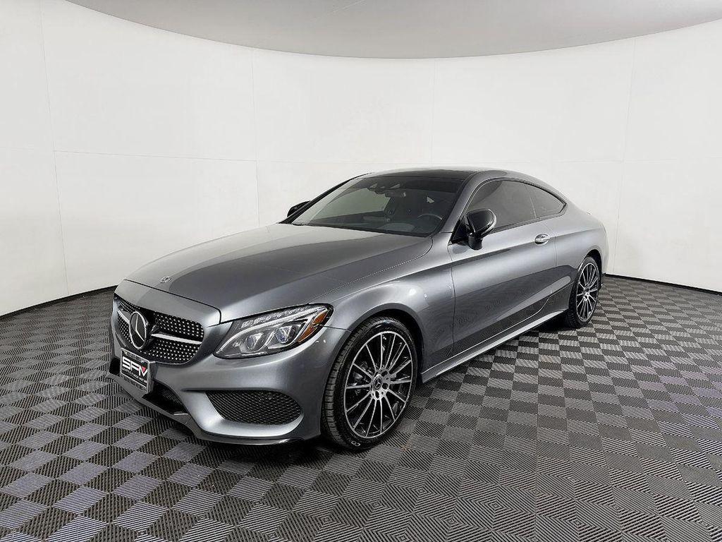 used 2018 Mercedes-Benz C-Class car, priced at $22,000