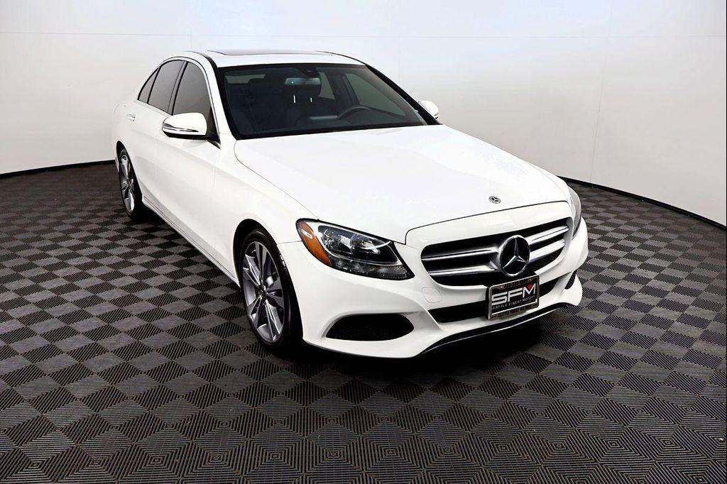 used 2018 Mercedes-Benz C-Class car, priced at $18,499