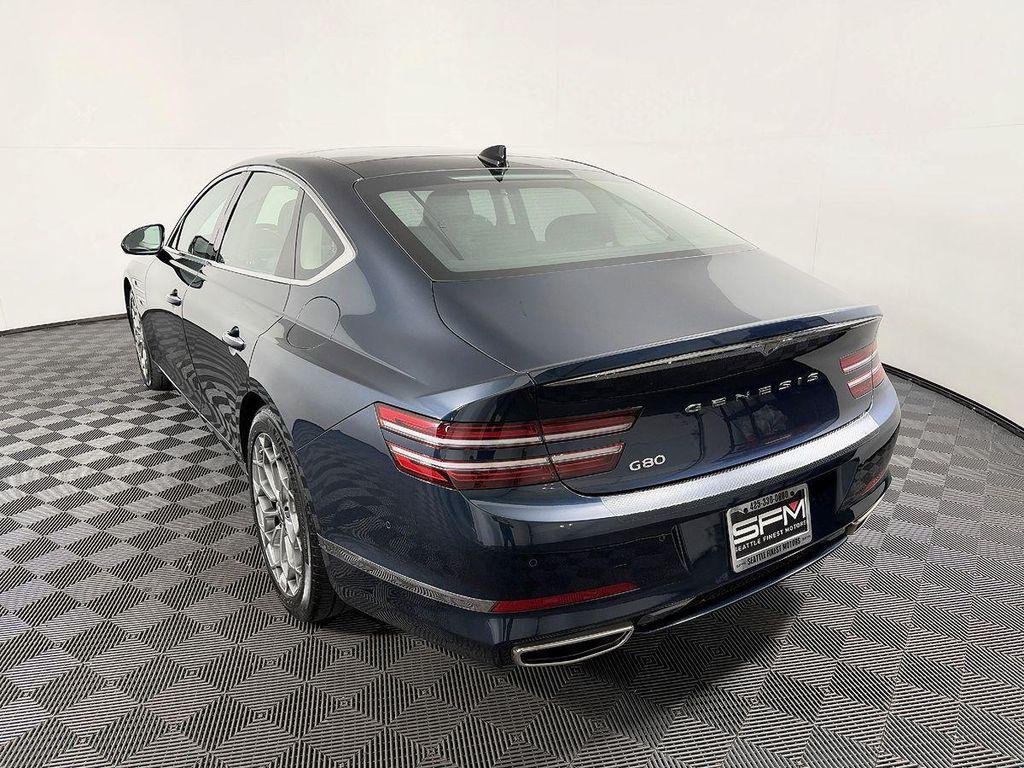 used 2022 Genesis G80 car, priced at $35,999