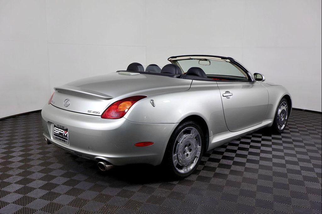 used 2002 Lexus SC 430 car, priced at $15,678