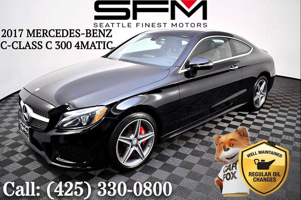 used 2017 Mercedes-Benz C-Class car, priced at $18,200