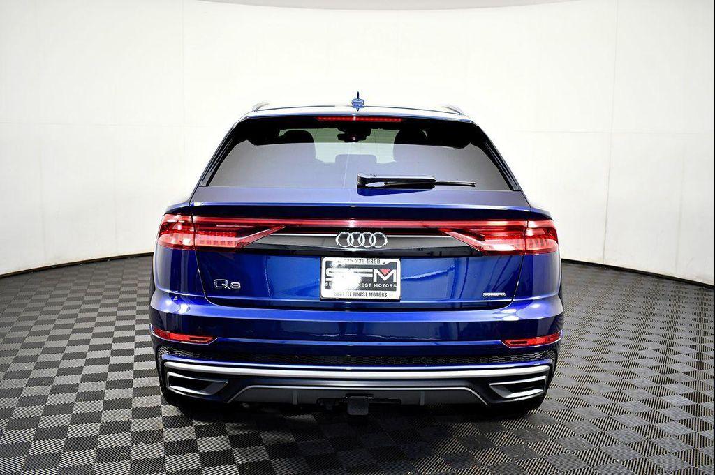 used 2021 Audi Q8 car, priced at $39,499