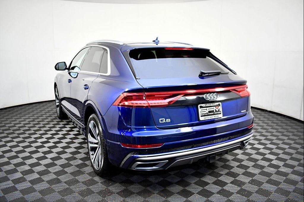 used 2021 Audi Q8 car, priced at $39,499