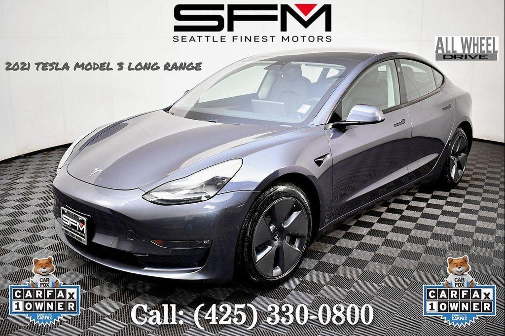 used 2021 Tesla Model 3 car, priced at $20,999