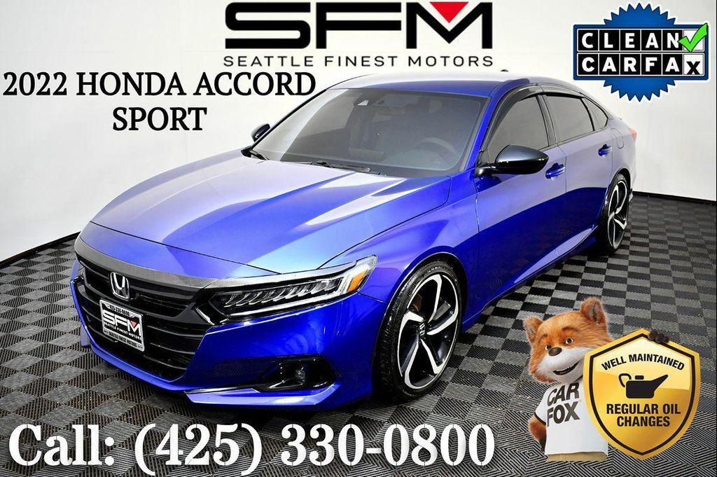 used 2022 Honda Accord car, priced at $21,995