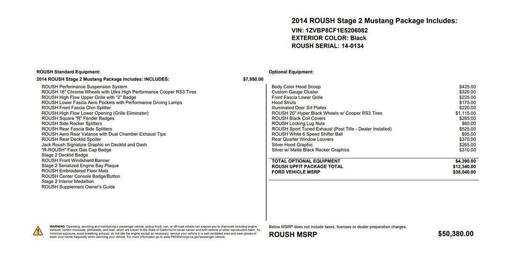 used 2014 Ford Mustang car, priced at $31,699