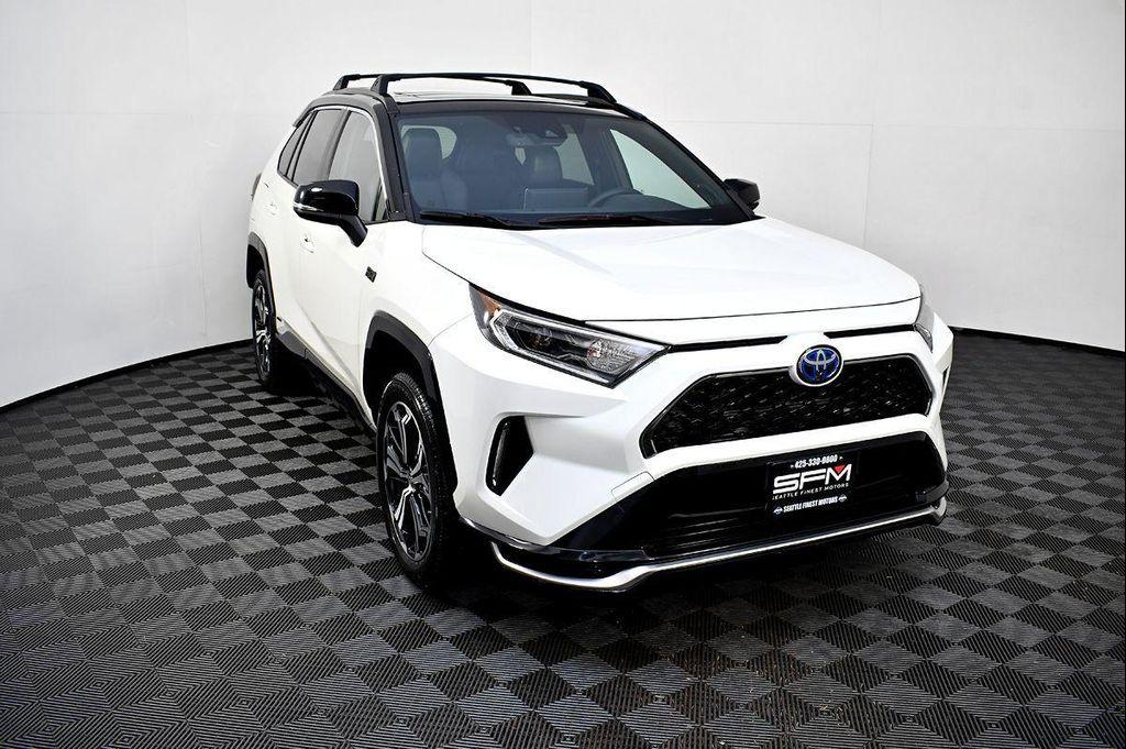 used 2021 Toyota RAV4 Prime car, priced at $34,000