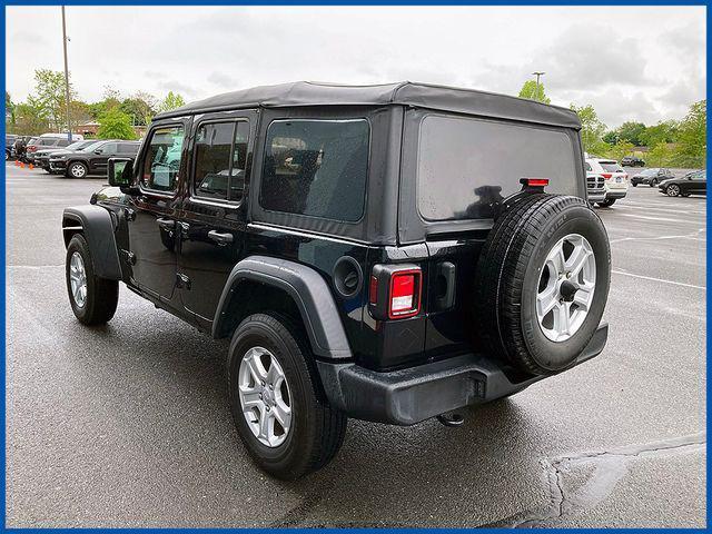 used 2022 Jeep Wrangler Unlimited car, priced at $29,787