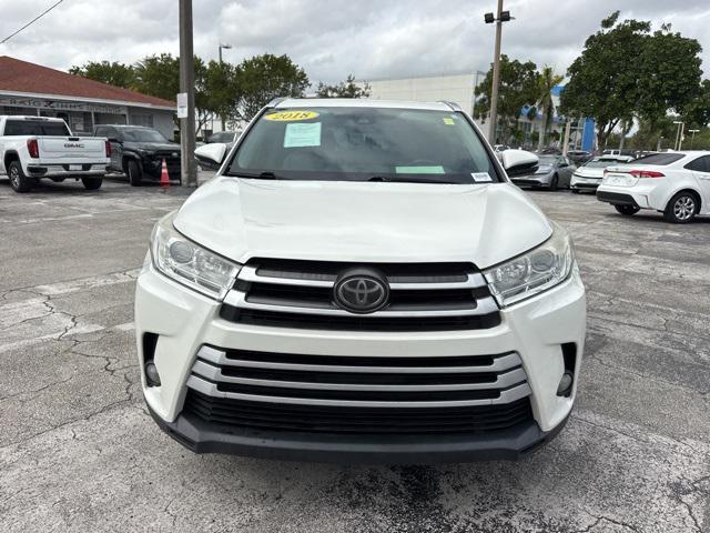 used 2018 Toyota Highlander car, priced at $24,588