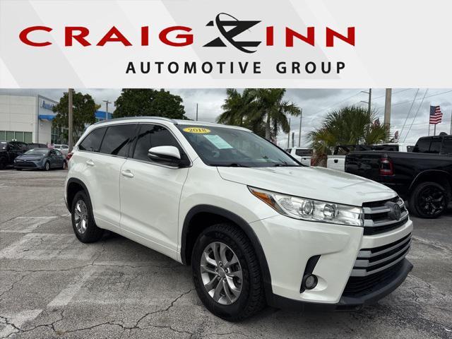 used 2018 Toyota Highlander car, priced at $24,588