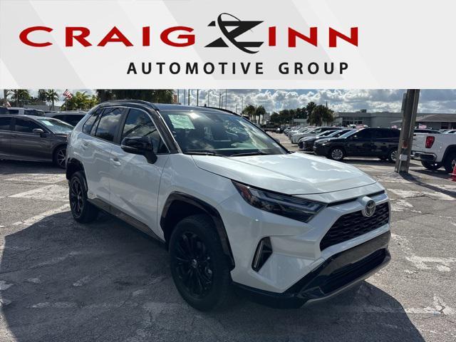 used 2025 Toyota RAV4 Hybrid car, priced at $36,988