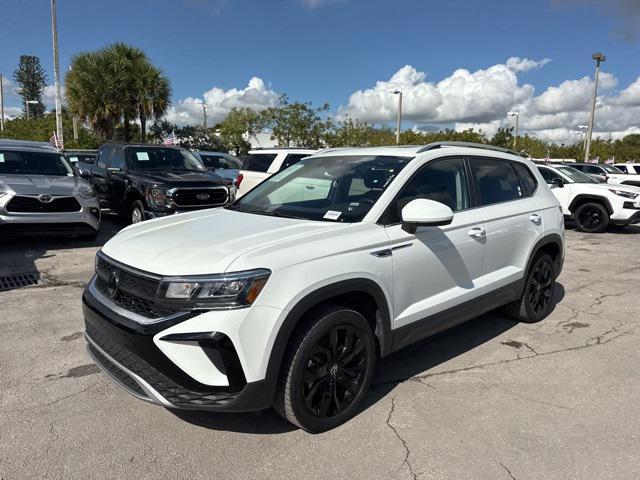 used 2024 Volkswagen Taos car, priced at $19,588